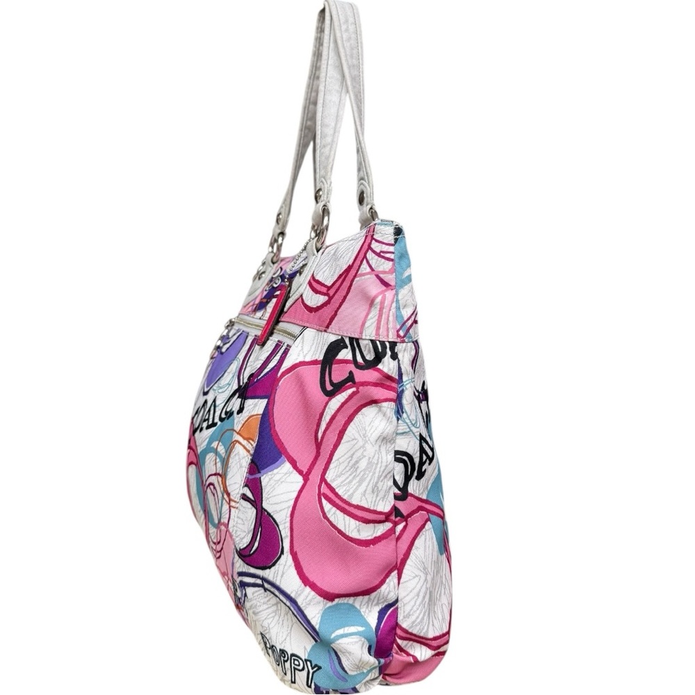 Coach Multicolor Poppy Tote Bag - Picture 3 of 14